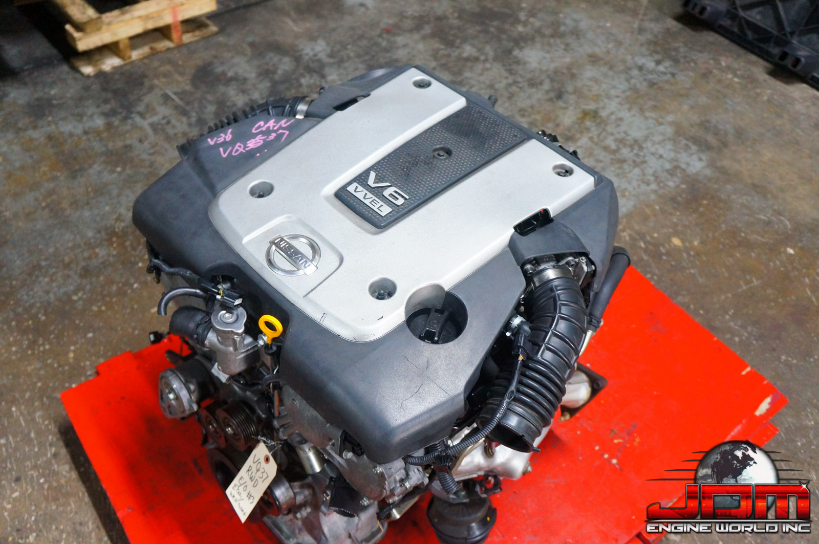 09 10 11 12 13 Nissan 370Z VQ37HR VVEL 3.7L V6 RWD ENGINE