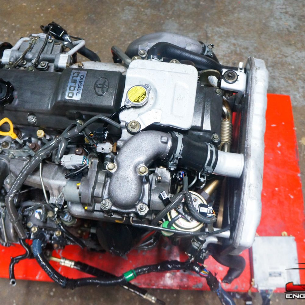 Toyota 1KZ-TE Engine Turbo Diesel JDM 1KZTE Engine JDM 1KZ 3.0L ENGINE ONLY ECU