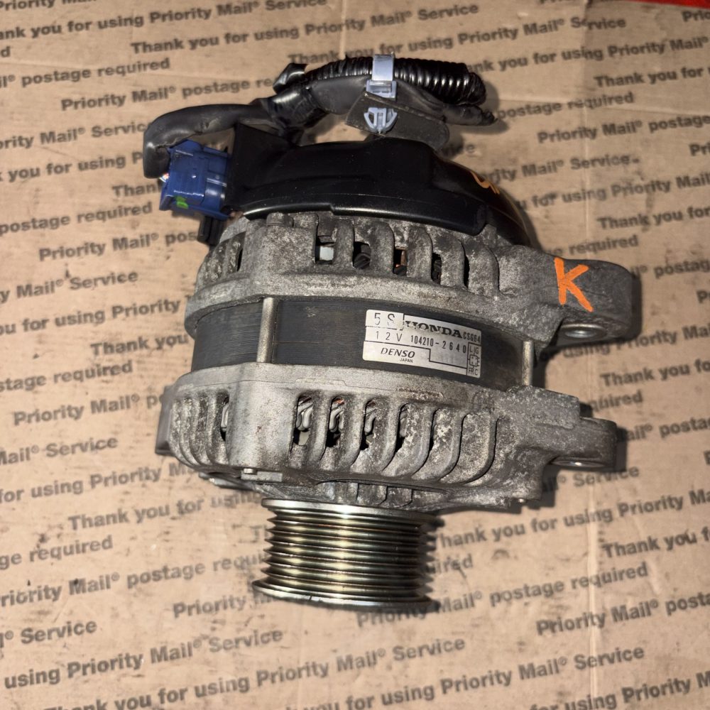 JDM 2009-2014 Acura TSX 2.4L 4-Cylinder DOHC I-Vtec k24a Alternator (104210-2640)