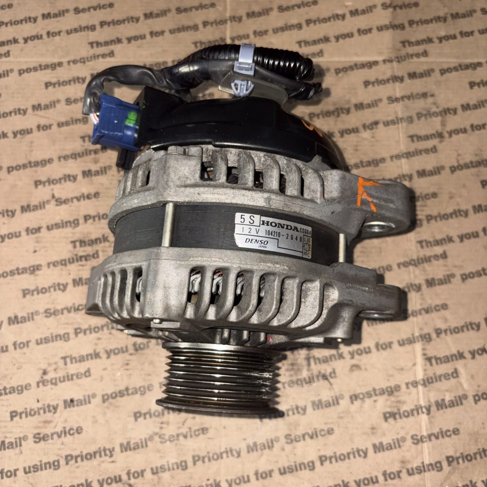 JDM 2008-2012 Honda Accord 2.4L 4-Cylinder DOHC I-Vtec k24a Alternator (104210-2640)