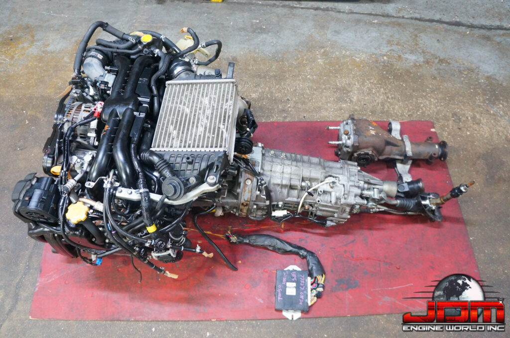 JDM EJ20x 06-12 Subaru Legacy GT Spec B 2.0L Turbo Engine 6 Spd Manual Trans Differential ECU #1