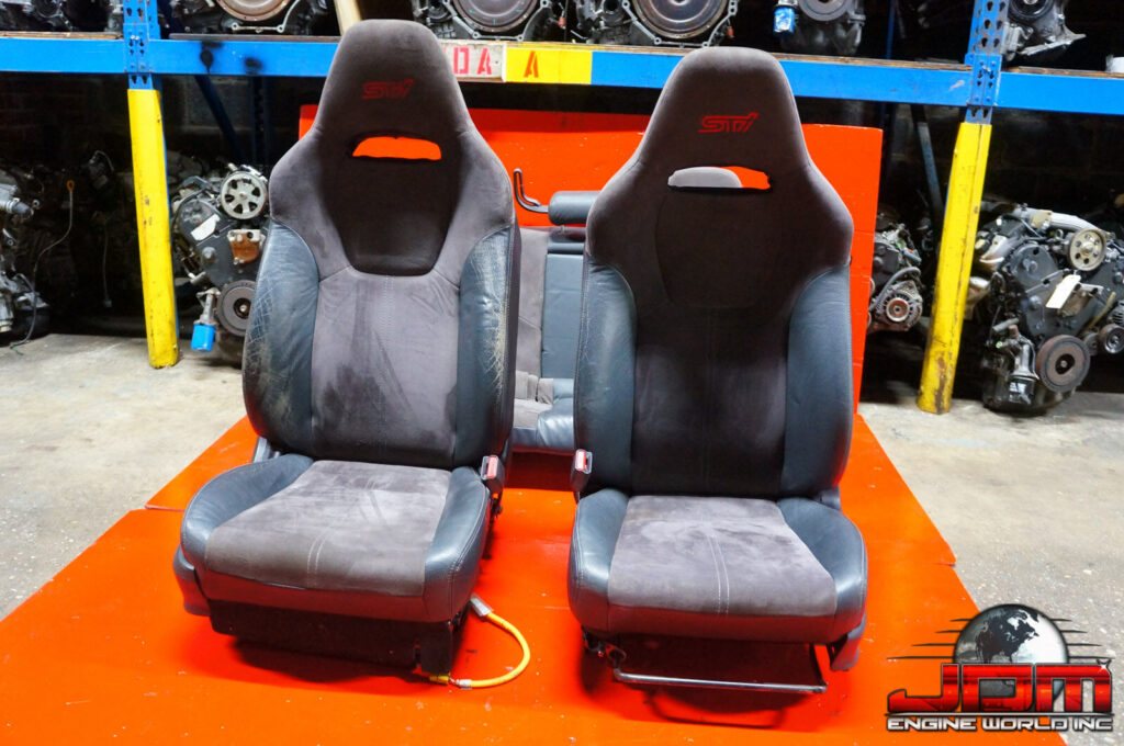2008-2014 Subaru WRX STI Front & Rear Seats Complete Set