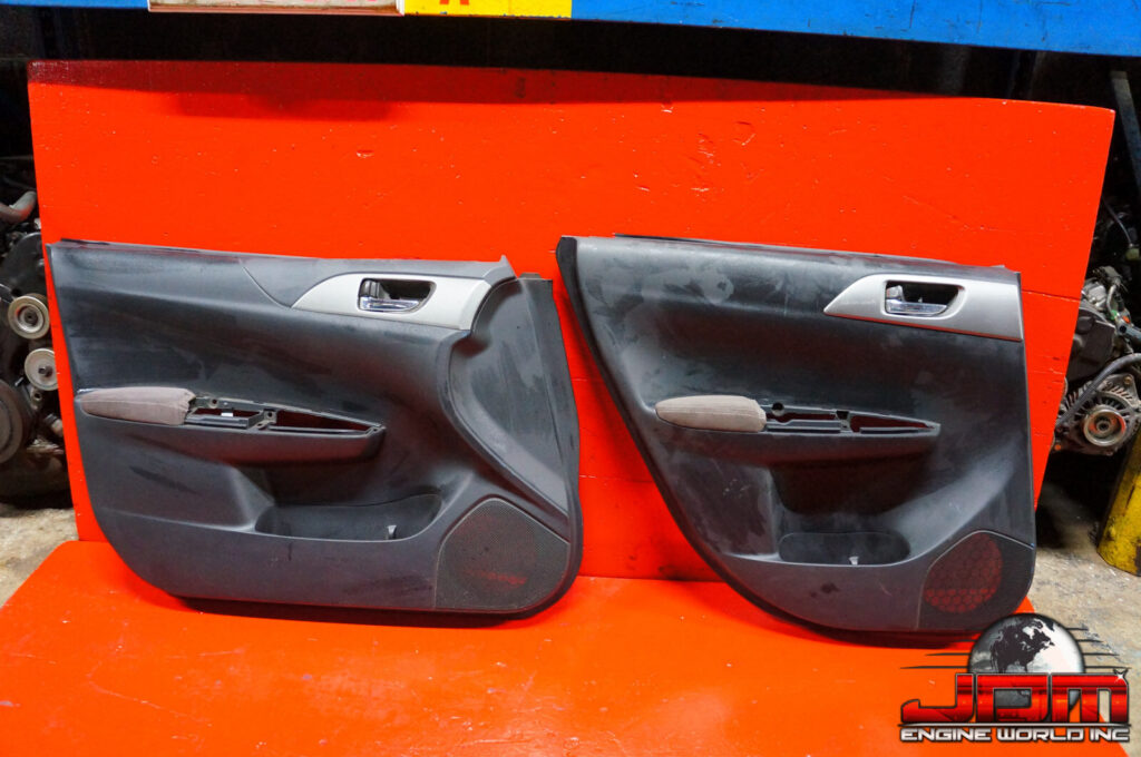 2008-2014 Subaru WRX STi Left Front & Rear Door Panels