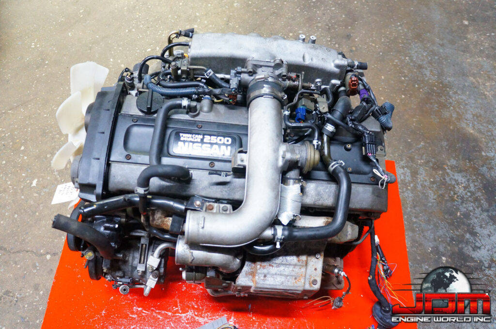 JDM NISSAN SKYLINE ENGINE R34 RB25DET NEO 6 TURBO 2.5L AWD ENGINE MOTOR HARNESS NO ECU #1