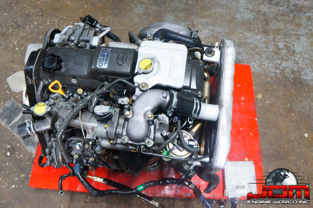 Toyota 1KZ-TE Engine Turbo Diesel JDM 1KZTE Engine JDM 1KZ 3.0L ENGINE ONLY ECU