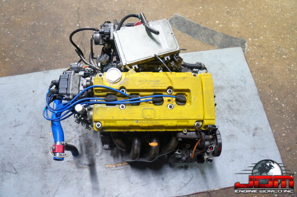 JDM 1996-1997 ACURA INTEGRA B18C TYPE R ITR ENGINE YELLOW