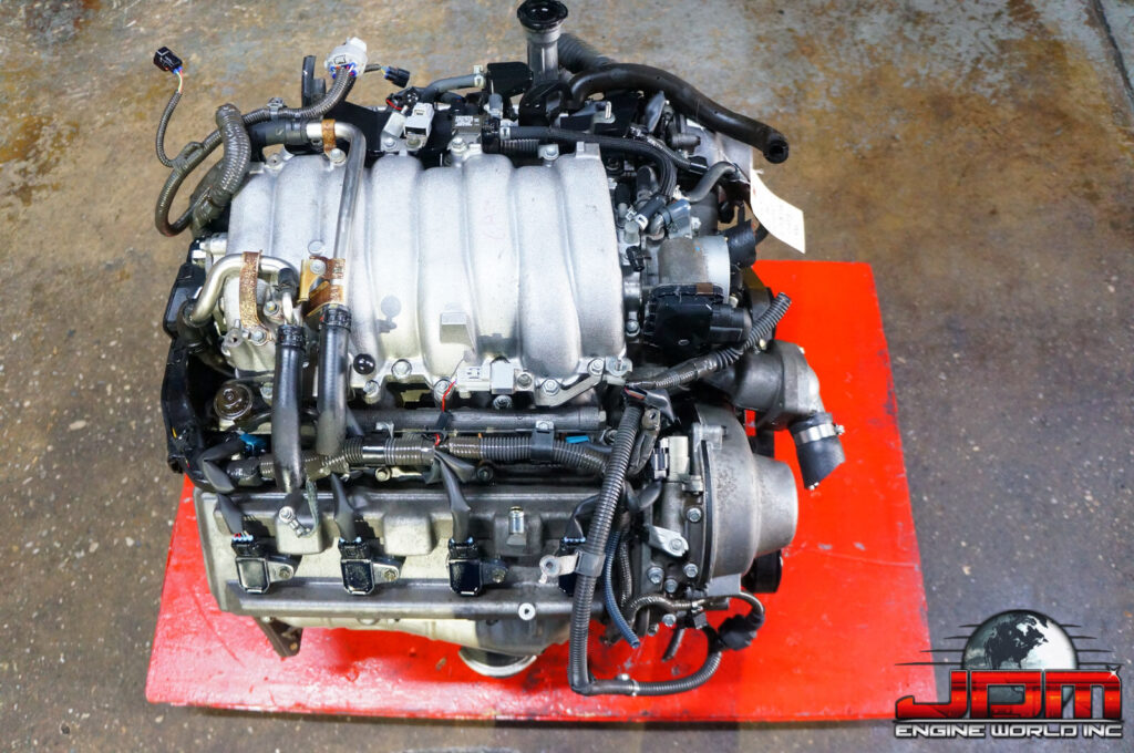 TOYOTA LEXUS JDM 3UZ-FE REAR SUMP ENGINE 4.3L V8 GS430 LS430 SC430 #2