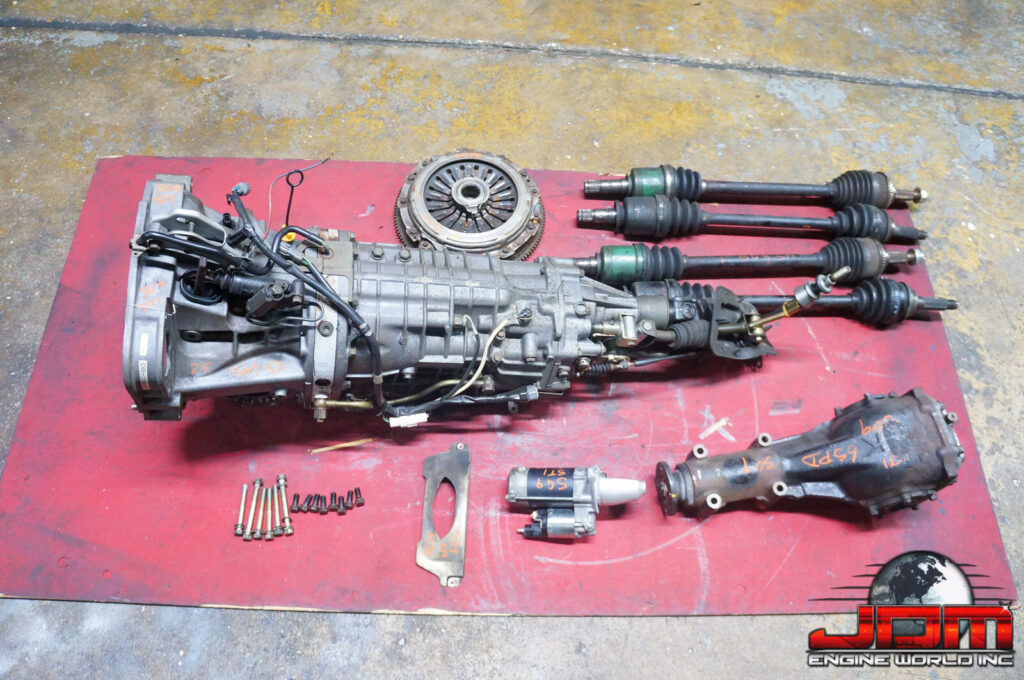 JDM 03-08 SUBARU FORESTER STI SG9 6 SPEED TRANSMISSION COMPLETE STI
