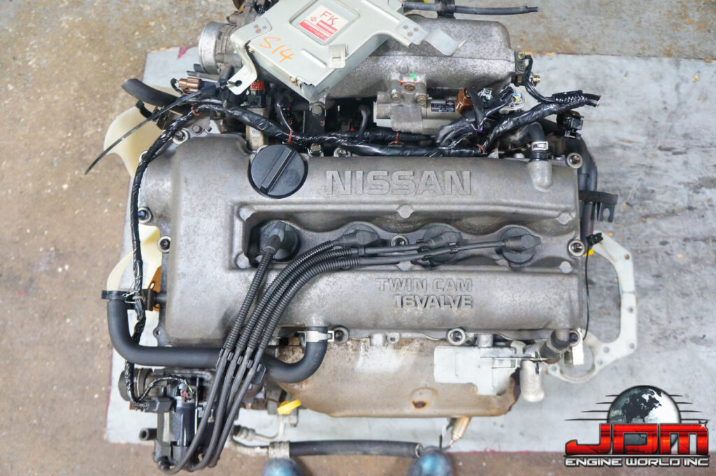 JDM NISSAN SILVIA S14 SR20DE 2.0L ENGINE SR20 NA MOTOR NON TURBO