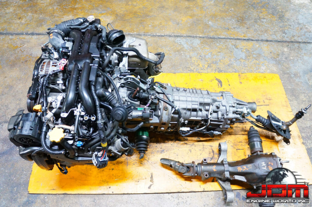 JDM EJ20x 06-12 Subaru Legacy GT Spec B 2.0L Turbo Engine 6 Spd Manual Trans #2