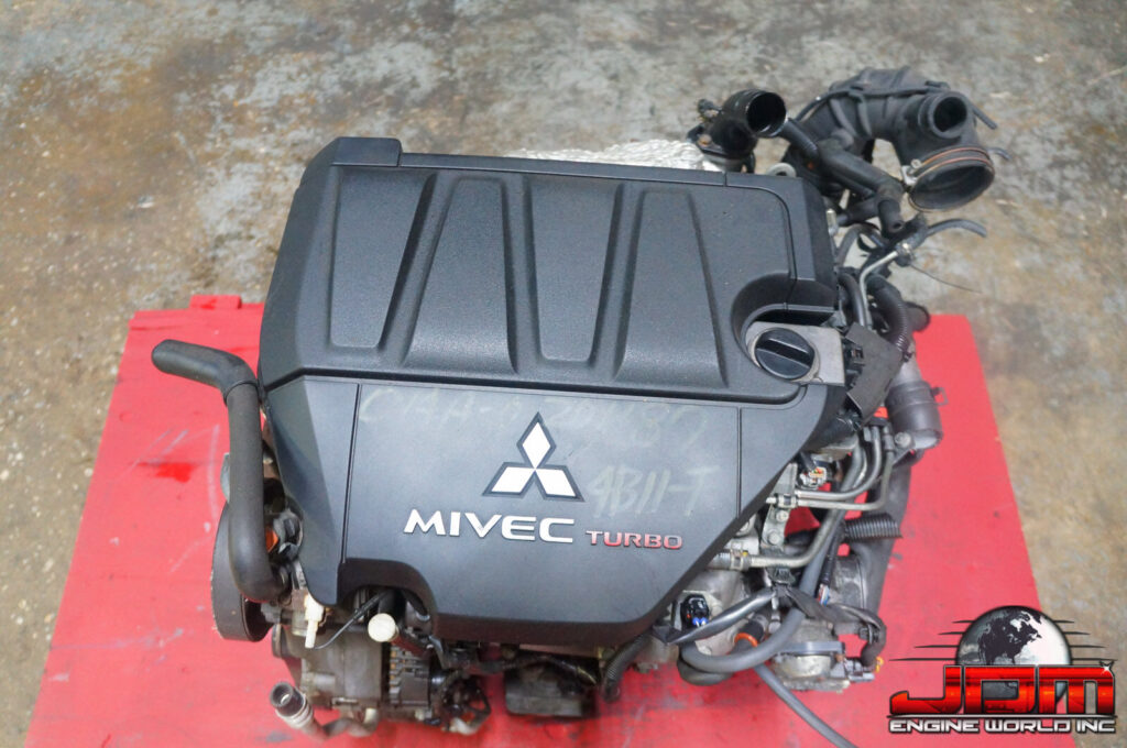 JDM 2008-2015 Mitsubishi Lancer Ralliart EVO X 4B11T 4B11 2.0L Engine (--)