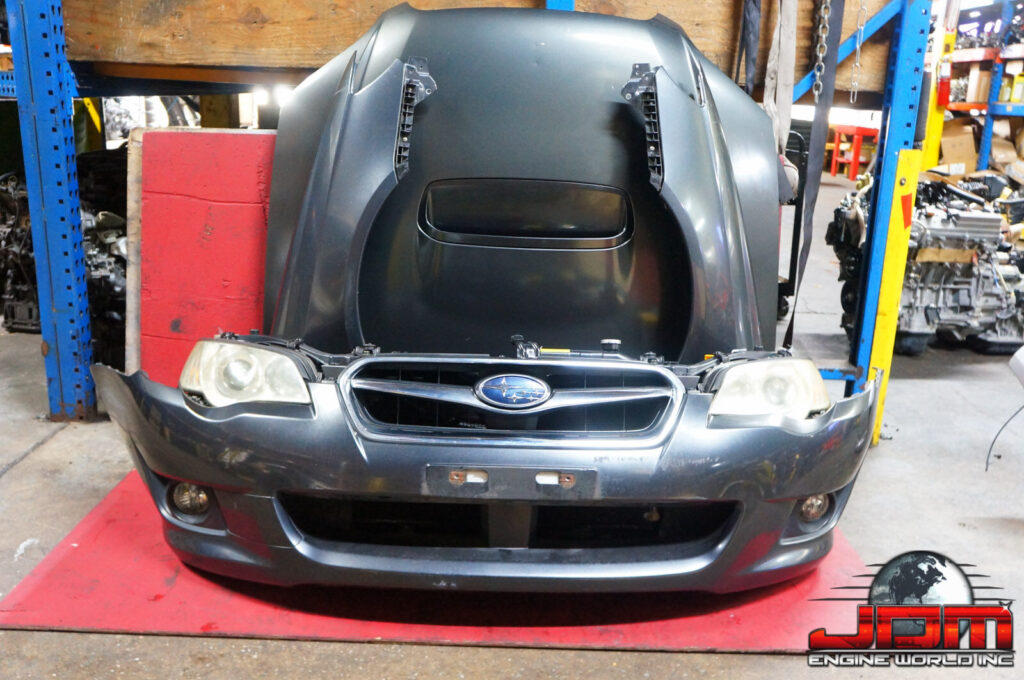 JDM 2008-2009 Subaru Legacy Fog Lights Bumper Headlights Core Hood Grille Fenders Nose Cut Front End