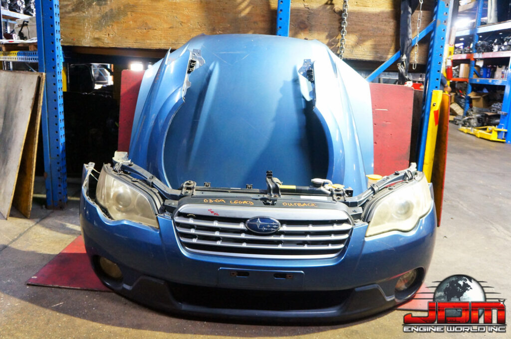 JDM 2003-2009 SUBARU LEGACY OUTBACK NOSE CUT FRONT END HOOD FENDERS OBB1