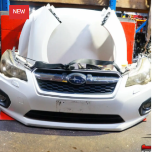 JDM 2012 2013 2014 Subaru Impreza Complete Nose Cut Front End White