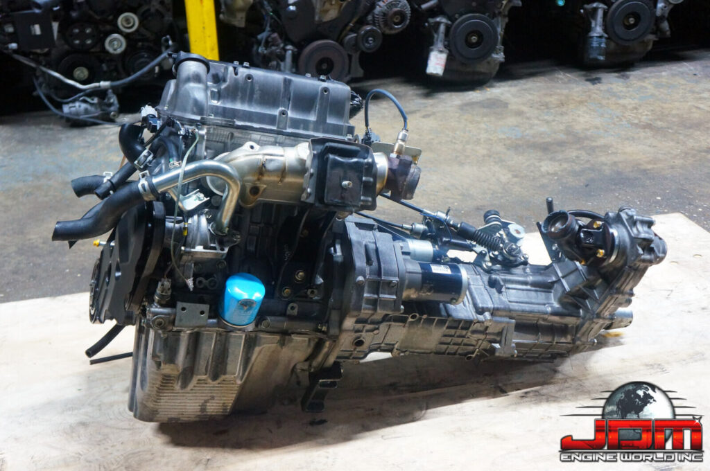 JDM ISUZU HA7 3 CYLINDER ENGINE AWD MANUAL TRANSMISSION