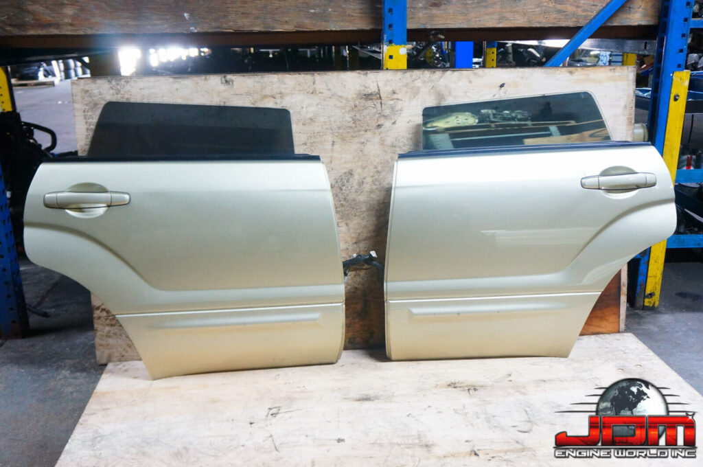 2003 2004 2005 SUBARU FORESTER XT REAR DOORS USDM