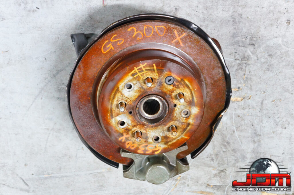 JDM 98-05 Toyota Aristo Lexus GS300 GS400 Rear Calipers Rotors Spindle