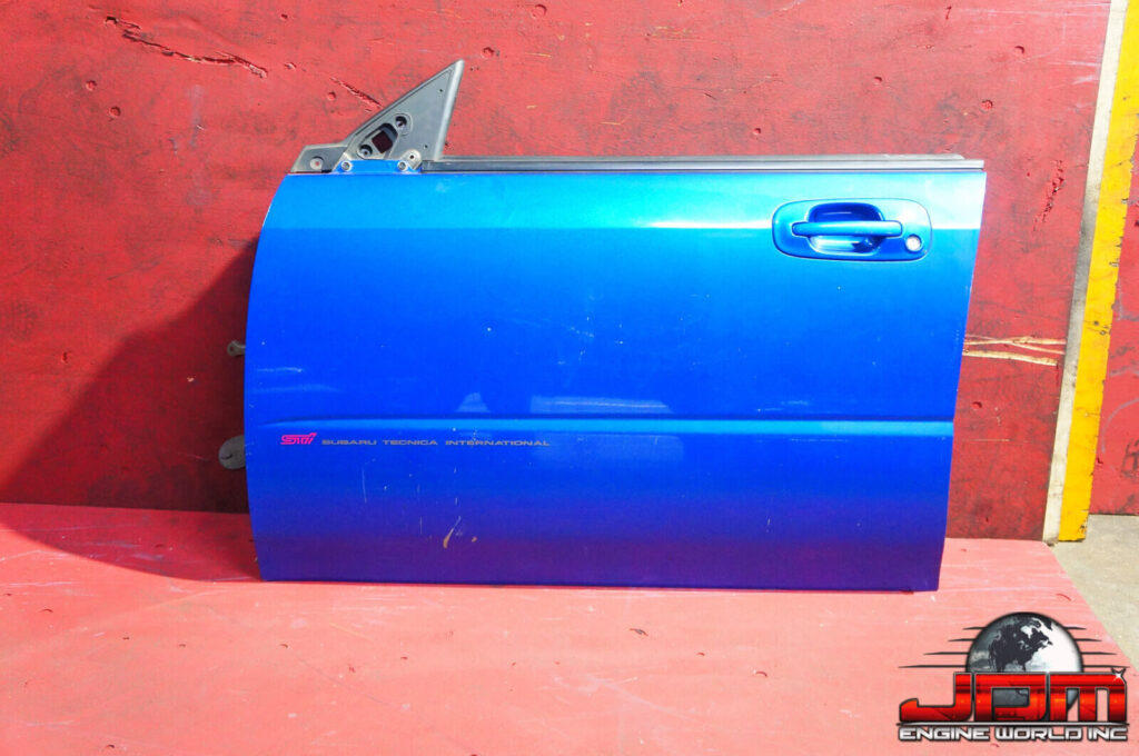 JDM 2002-2007 Subaru Impreza WRX STI Front Single Door Assembly Sedan BLUE